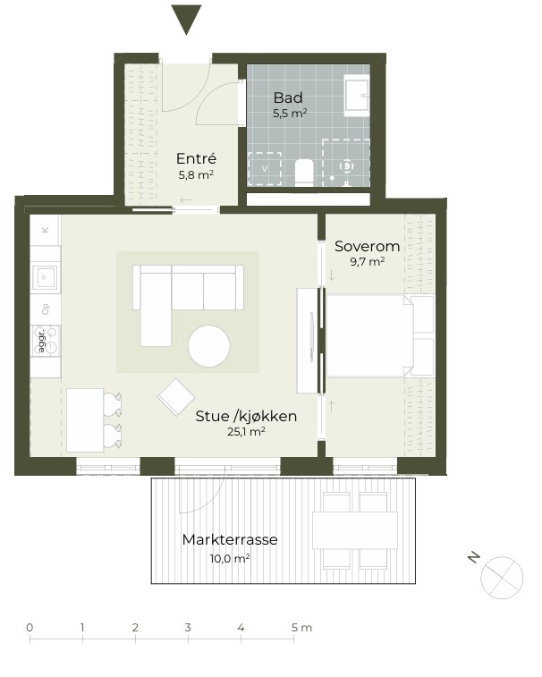Plantegning E-H0105