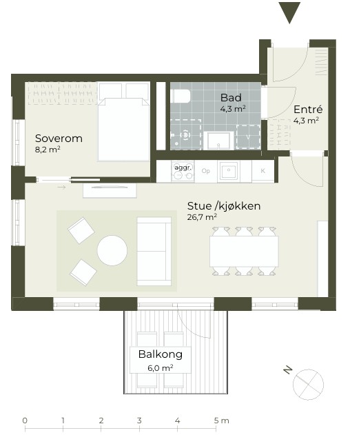 Plantegning E-H0304