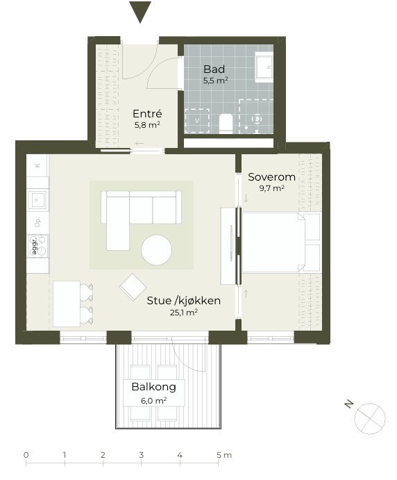 Plantegning E-H0402