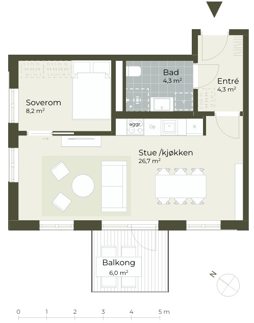 Plantegning E-H0404