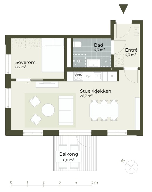 Plantegning E-H0504