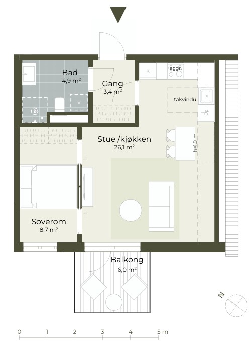 Plantegning E-H0603