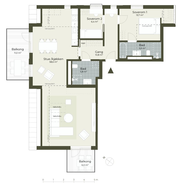 Plantegning E-H0604