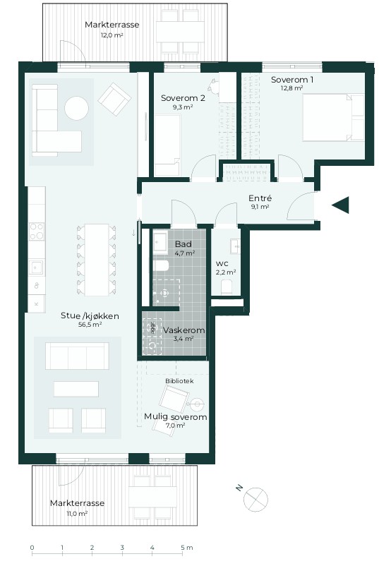 Plantegning F-H0102